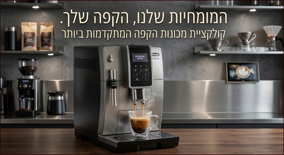  Delonghi מכונות קפה