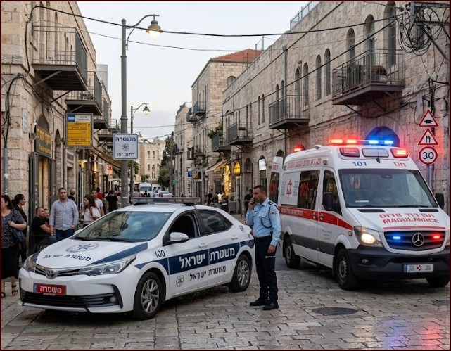 גבר בן 32 נורה ונפצע באורח קשה מאוד (קריטי) מירי בשדרות ירושלים ביפו