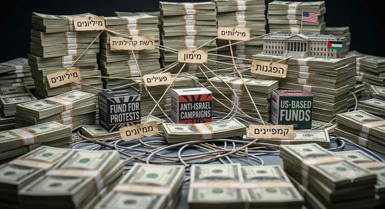 המיליונים שמאחורי השמאל הרדיקלי: כך נבנית מכונת הכסף של הפוליטיקה האנטי־ישראלית בארה״ב