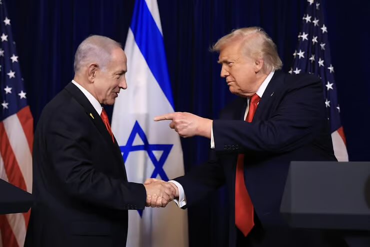 בנימין נתניהו ודונלד טראמפ תמיכה בבחירות